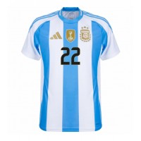 Argentina Lautaro Martinez #22 Fotballklær Hjemmedrakt Copa America 2024 Kortermet